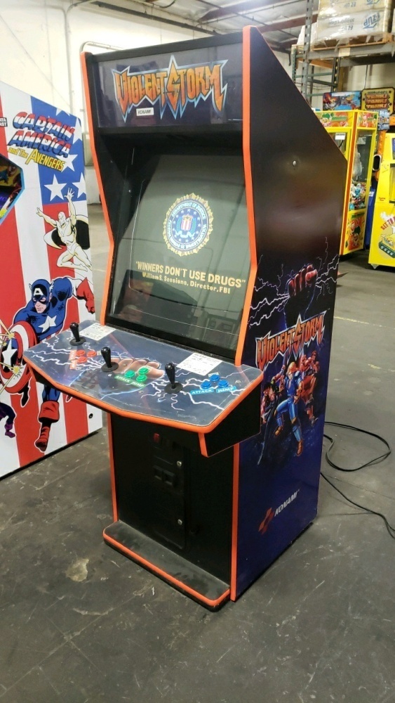 Violent Storm PCB JAMMA (Konami) à réparer (bien lire) - Jeux vidéo