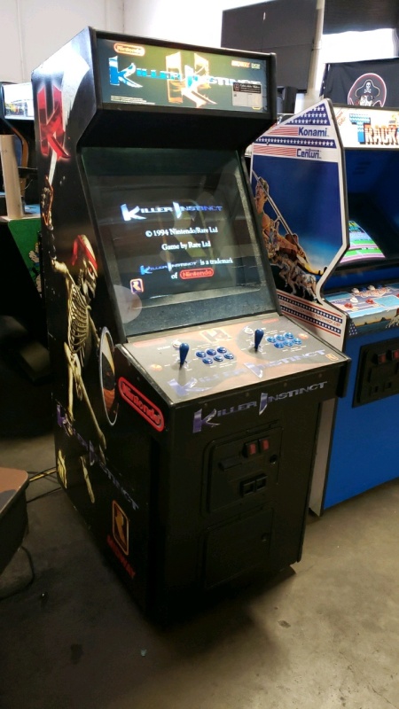 KILLER INSTINCT DEDICATED UPRIGHT ARCADE GAME MIDWAY