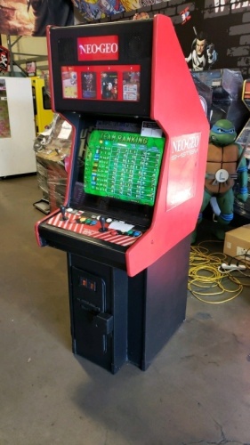 NEO GEO 4 SLOT DEDICATED SUPER SIDE KICKS 3 ARCADE GAME