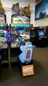 DEAD HEAT DELUXE SITDOWN DRIVER ARCADE GAME NAMCO #2