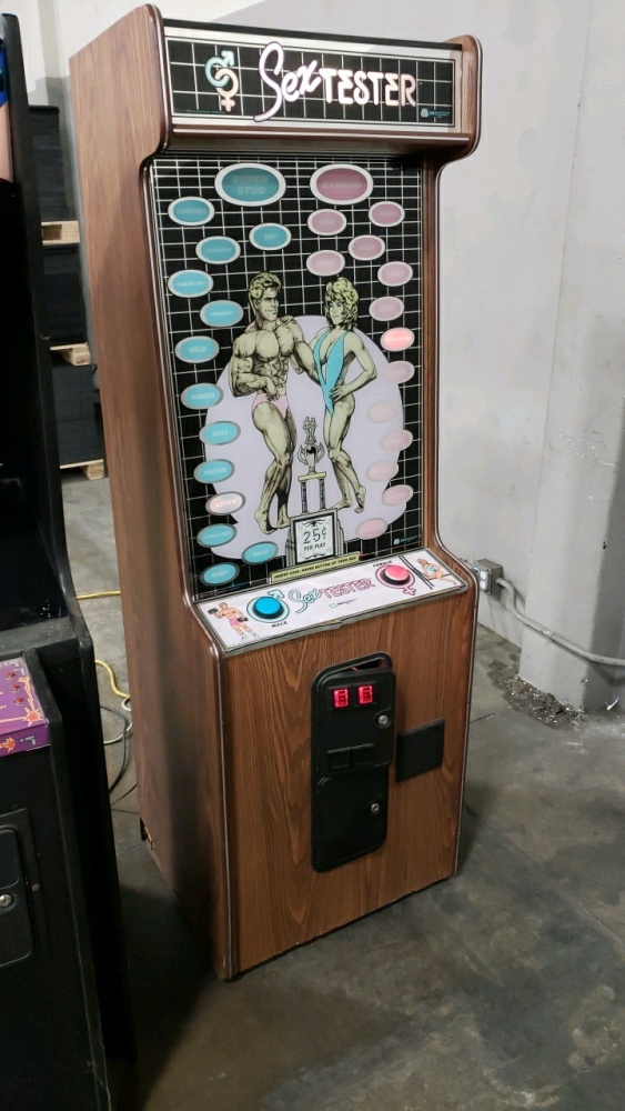 Sex Tester Novelty Upright Arcade Game