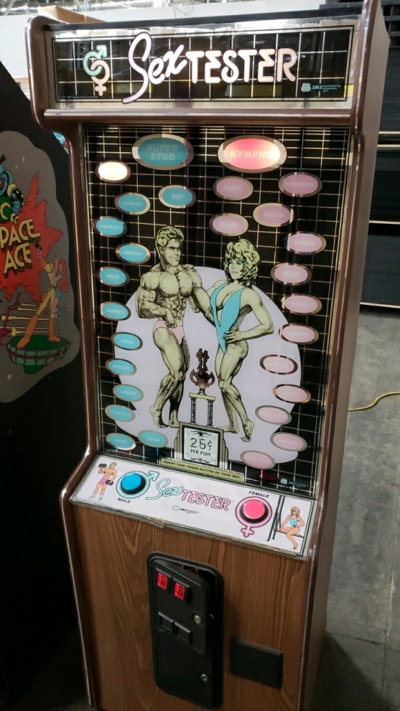 Sex Tester Novelty Upright Arcade Game 3