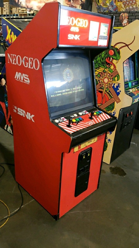 NEO GEO 2 SLOT DEDICATED UPRIGHT SNK ARCADE GAME