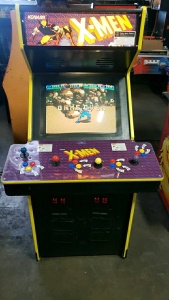 X-MEN DEDICATED 4 PLAYER ARCADE GAME KONAMI CLASSIC