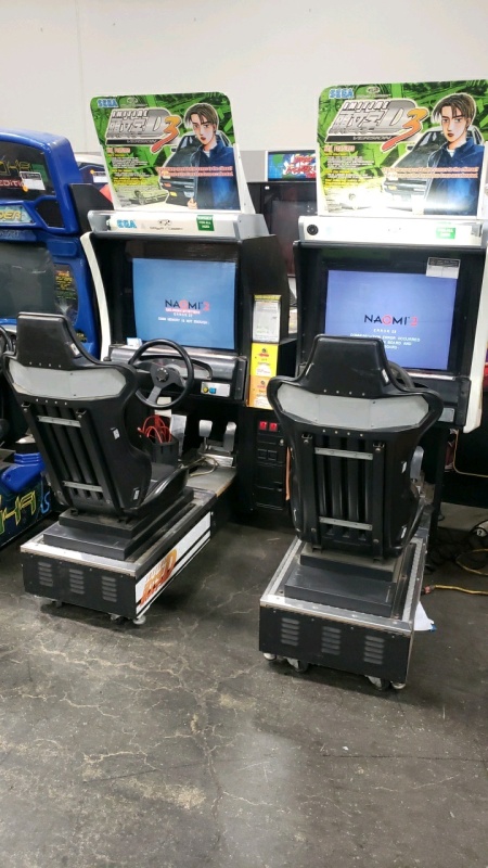 INITIAL D3 DUAL SITDOWN RACING ARCADE GAME SEGA NAOMI2