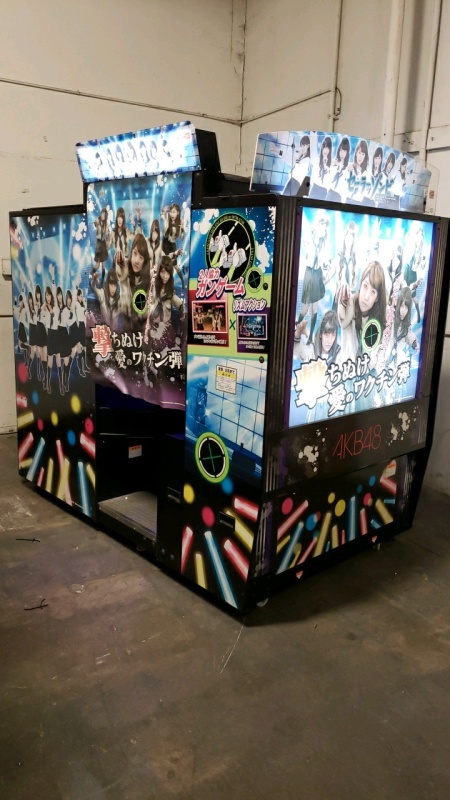 AKB 48 ENVIRONMENTAL FIXED GUN SHOOTER ARCADE GAME NAMCO