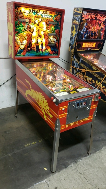 JUNGLE LORD WILLIAMS CLASSIC PINBALL MACHINE