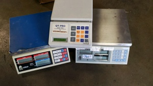 1 BOX LOT - MISC WEIGHT SCALES