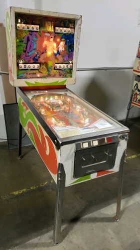 JUNGLE PINBALL MACHINE GOTTLIEB 4 PLAYER