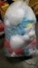 1 LOT- BAG OF PLUSH LARGE TOYS 9 CT. SMURFS MISC. #2