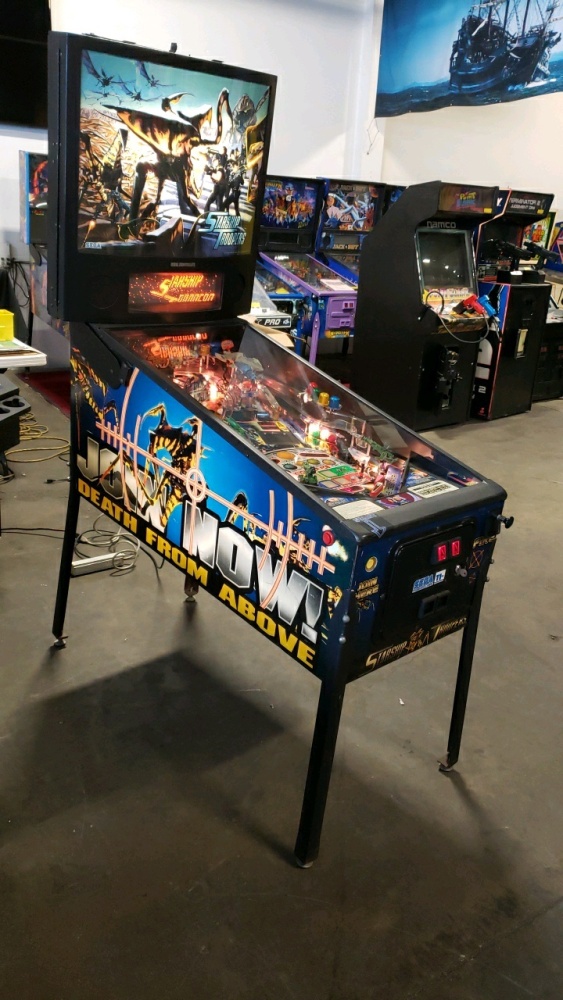 starship troopers pinball machine