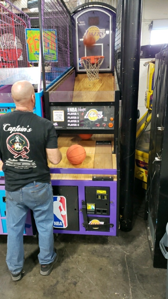 NBA HOOPS BASKETBALL SPORTS REDEMPTION ARCADE GAME - 5