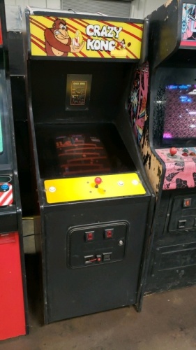 CRAZY KONG UPRIGHT ARCADE GAME