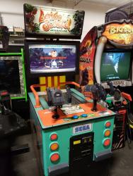 LET'S GO JUNGLE FIXED GUN UPRIGHT ARCADE GAME SEGA