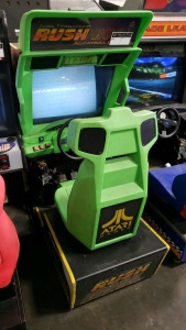 RUSH THE ROCK SITDOWN RACING ARCADE GAME ATARI