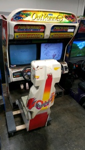 OUTRUNNERS 2 SITDOWN RACING ARCADE GAME SEGA