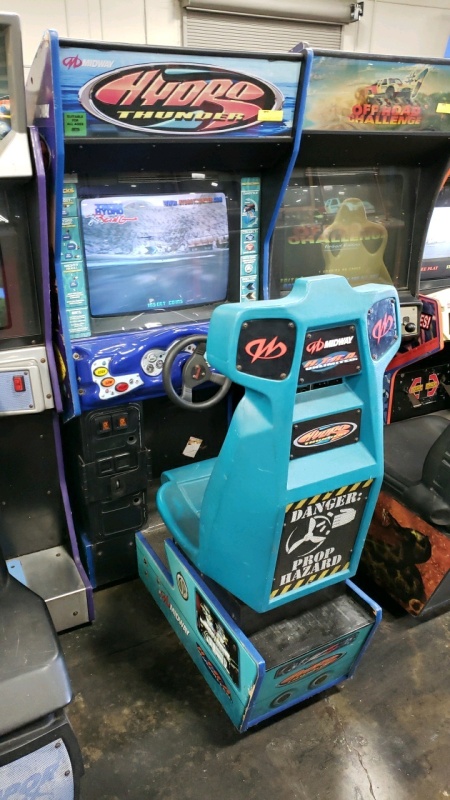 HYDRO THUNDER SITDOWN RACING ARCADE GAME MIDWAY