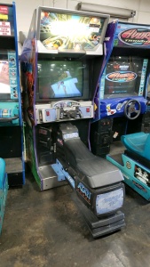 VAPOR TRX ATARI SITDOWN RACING ARCADE GAME