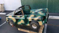 KIDDIE RIDE CAMO ARMY JEEP RIDER - 4