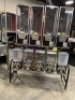 NORTHWESTERN 9 HEAD CAPSULE CANDY BULK VENDING RACK