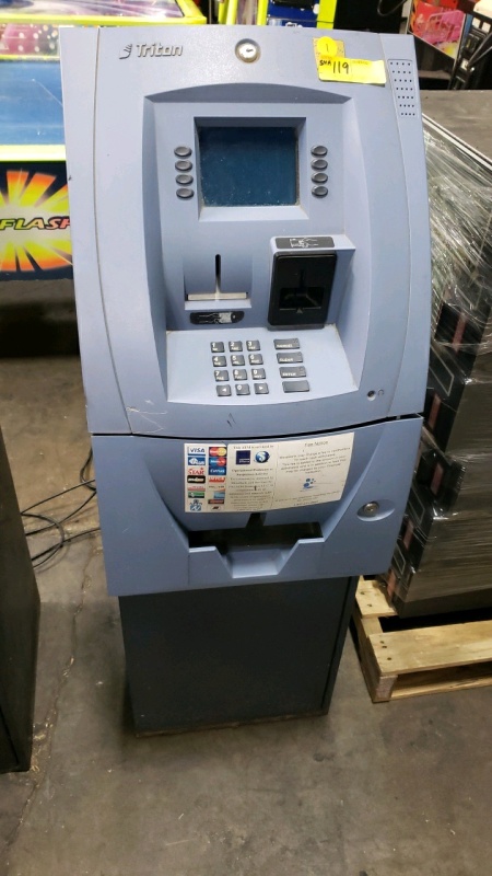 ATM MONEY KIOSK TRITON BLUE #1