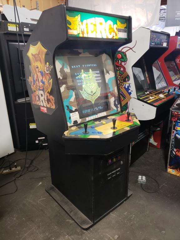 MERCS DEDICATED 3 PLAYER CLASSIC ARCADE GAME