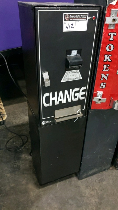 STANDARD EC200 DOLLAR BILL COIN CHANGER MACHINE