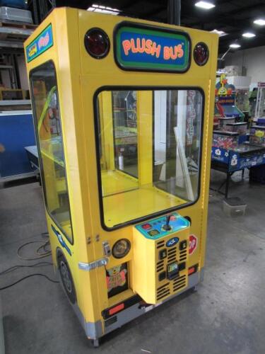 42" PLUSH BUS ICE PLUSH CLAW CRANE MACHINE