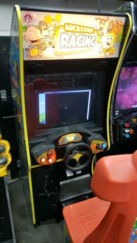 NICKTOONS RACING SITDOWN RACING ARCADE GAME