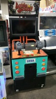 LETS GO JUNGLE UPRIGHT FIXED GUN SHOOTER ARCADE GAME SEGA