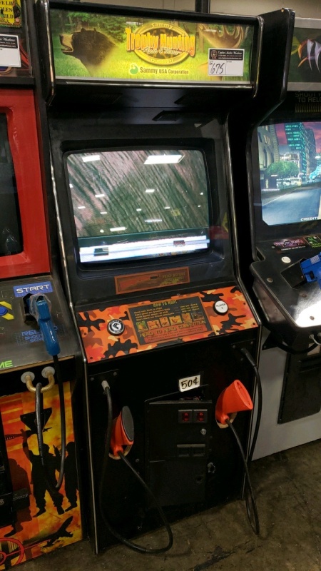 TROPHY HUNTING BEAR & MOOSE SHOOTER ARCADE GAME