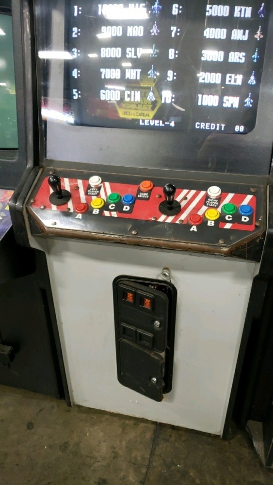 NEO GEO SNK 4 SLOT MVS UPRIGHT ARCADE GAME