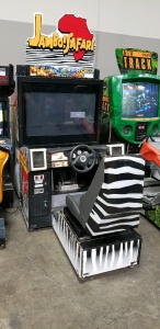 JAMBO SAFARI DELUXE SITDOWN DRIVER ARCADE GAME SEGA NAOMI