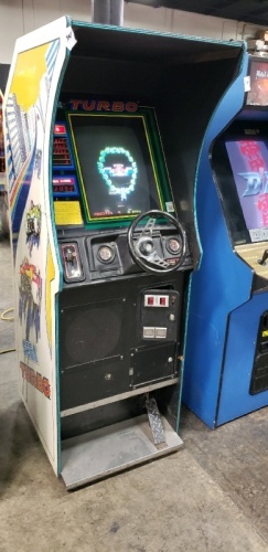 SEGA TURBO UPRIGHT DRIVER ARCADE GAME CLASSIC