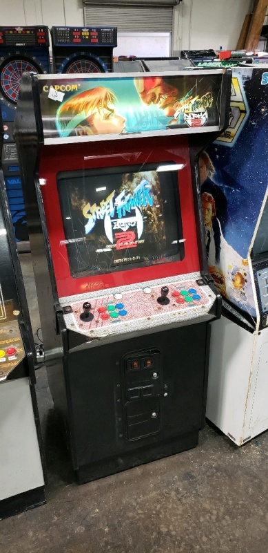 STREET FIGHTER ALPHA 2 UPRIGHT ARCADE GAME