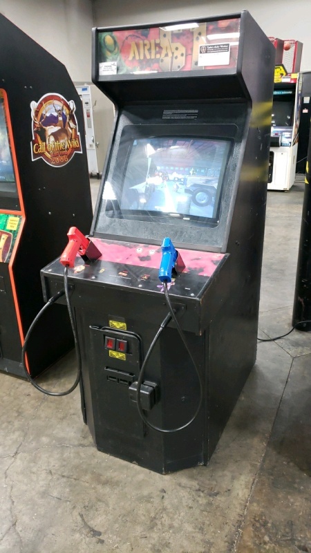 AREA 51 UPRIGHT SHOOTER ATARI ARCADE GAME