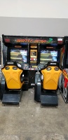 BATTLE GEAR 3 TWIN DRIVER SITDOWN RACING ARCADE GAME TAITO - 3