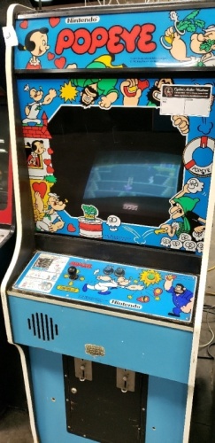 POPEYE CLASSIC NINTENDO UPRIGHT ARCADE GAME