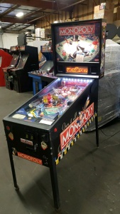 MONOPOLY PINBALL MACHINE STERN INC