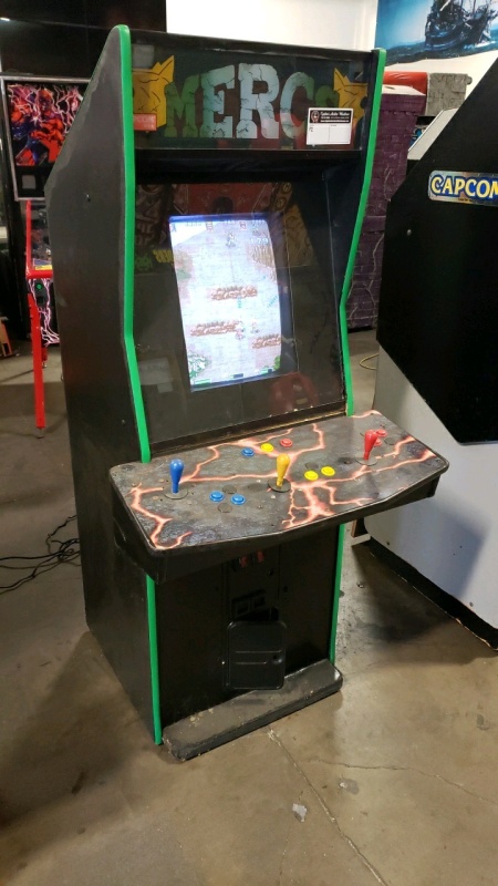 MERCS 3 PLAYER CLASSIC UPRIGHT ARCADE GAME