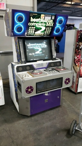 beatmania complete Mix 2 アーケード　プレート BEATMANIA COMPLETE MIX 2 MUSIC RYTHYM ARCADE GAME KONAMI