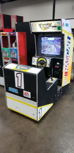 NASCAR ARCADE SEGA SITDOWN DRIVER ARCADE GAME