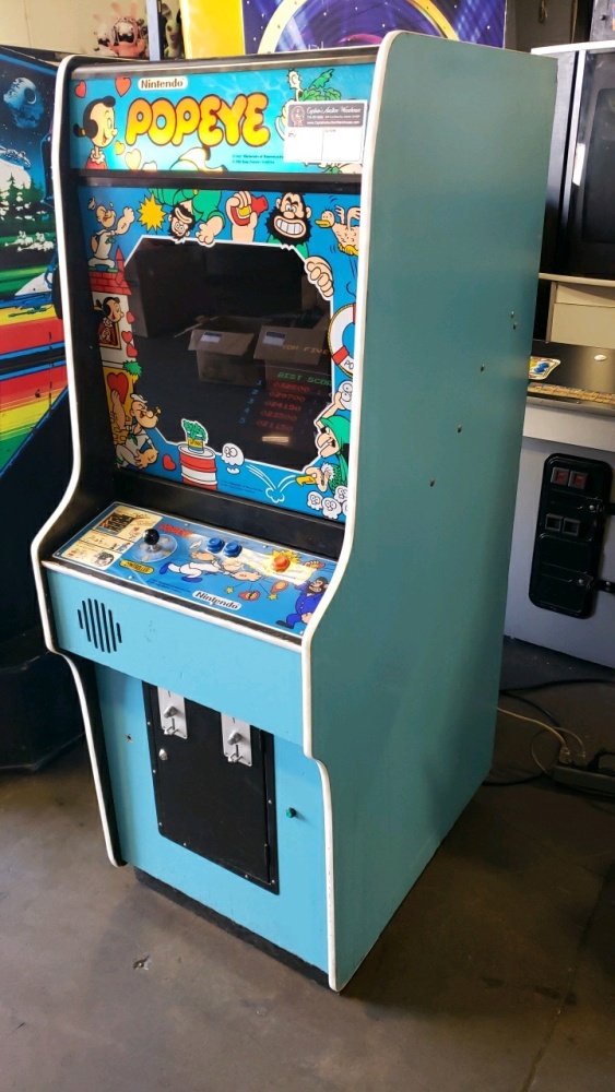 POPEYE CLASSIC NINTENDO UPRIGHT ARCADE GAME - 2