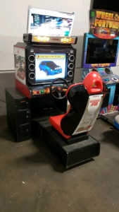 MAXIMUM TUNE 3DX PLUS SITDOWN RACING ARCADE GAME NAMCO #2