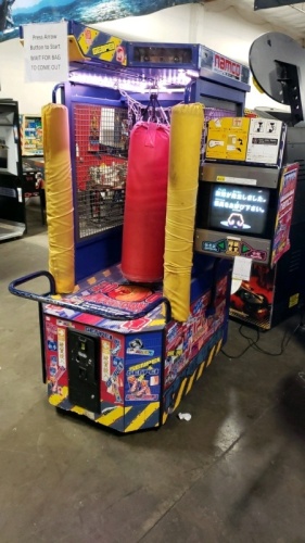 KNOCK DOWN PUNCHING BAG ARCADE GAME NAMCO