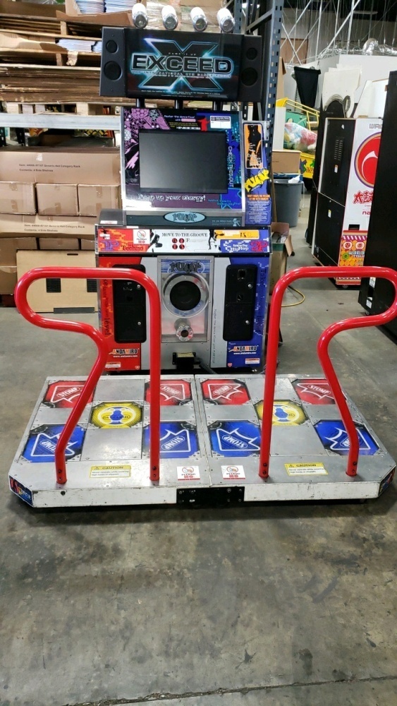 Pump Game Machine PUMP IT UP EXCEED DANCE ARCADE GAME ANDAMIRO