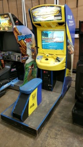 WAVE RUNNER SITDOWN RACING ARCADE GAME SEGA