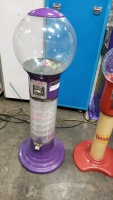 GUMBALL WIZARD SPIRAL GLOBE GUMBALL VENDING MACHINE