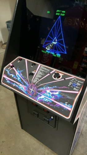 TEMPEST CLASSIC UPRIGHT ARCADE GAME ATARI COLOR VECTOR. RESTORED ...
