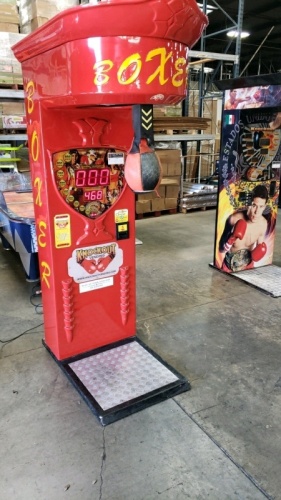 BOXER KRISS SPORT UPRIGHT SPORTS PUNCHING ARCADE GAME KNOCKOUT VENDING BRAND